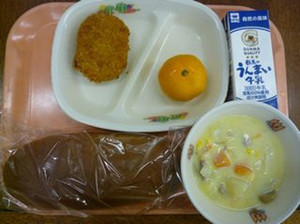 ぐりとぐらとすみれちゃん」と学校給食:桐生市(群馬県)の